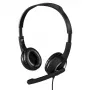 Hama Essential HS 300 Austiņas Vadu Galvas saite Zvaniem/Mūzikai Pelēkas