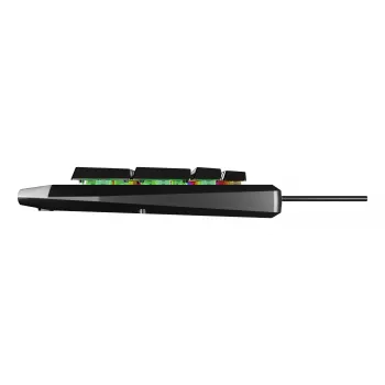 GENESIS Rhod 300 RGB spēļu tastatūra, USB, QWERTY, melna