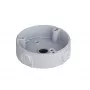Sadales kārba DAHUA PFA136 — balta, 1/2 collu vītne, Ø11 cm, augstums 33,5 mm, maksimālā slodze 1 kg