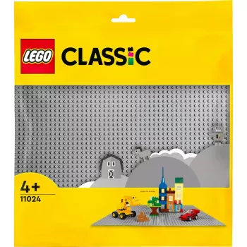 LEGO būvēšanas pamatne 11024 — Classic pelēka pamatne 48×48 izciļņi (380 × 380 mm)