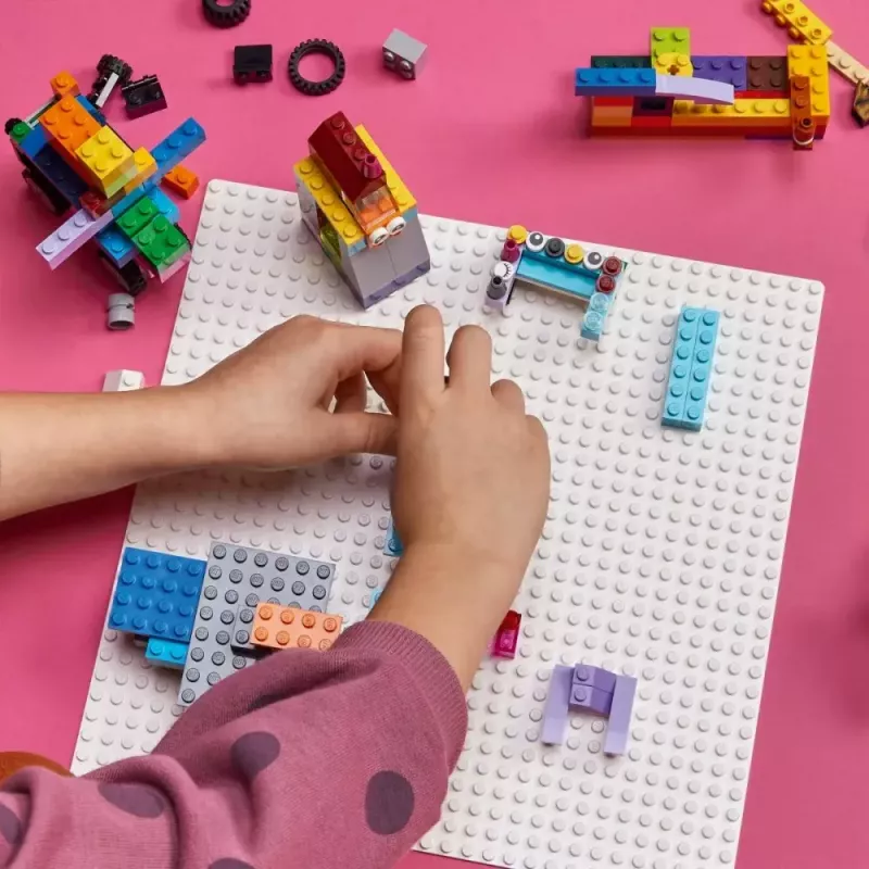 LEGO 11026 būvplāksne — pamatne 32x32 radzes, balta