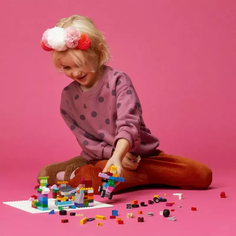 LEGO 11026 būvplāksne — pamatne 32x32 radzes, balta