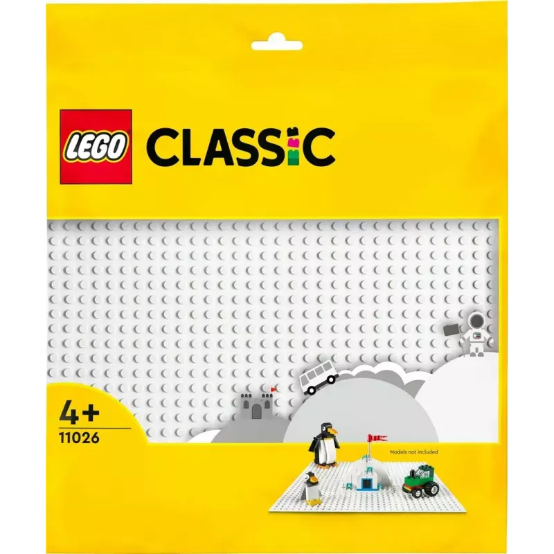 LEGO 11026 būvplāksne — pamatne 32x32 radzes, balta