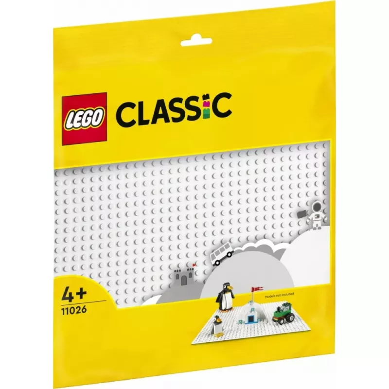 LEGO 11026 būvplāksne — pamatne 32x32 radzes, balta