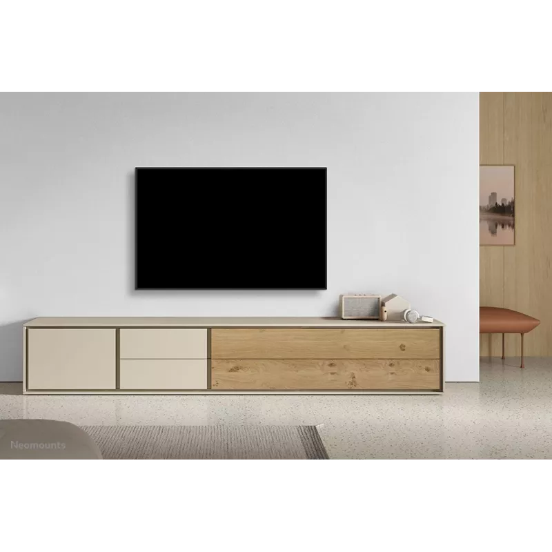 Neomounts WL35-550BL14 sienas stiprinājums TV 40-75 collām - slīpējams - vienkārša uzstādīšana
