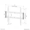 TV sienas stiprinājums Neomounts WL30-550BL16 Max 60kg 42-86collu VESA 100x100-600x400
