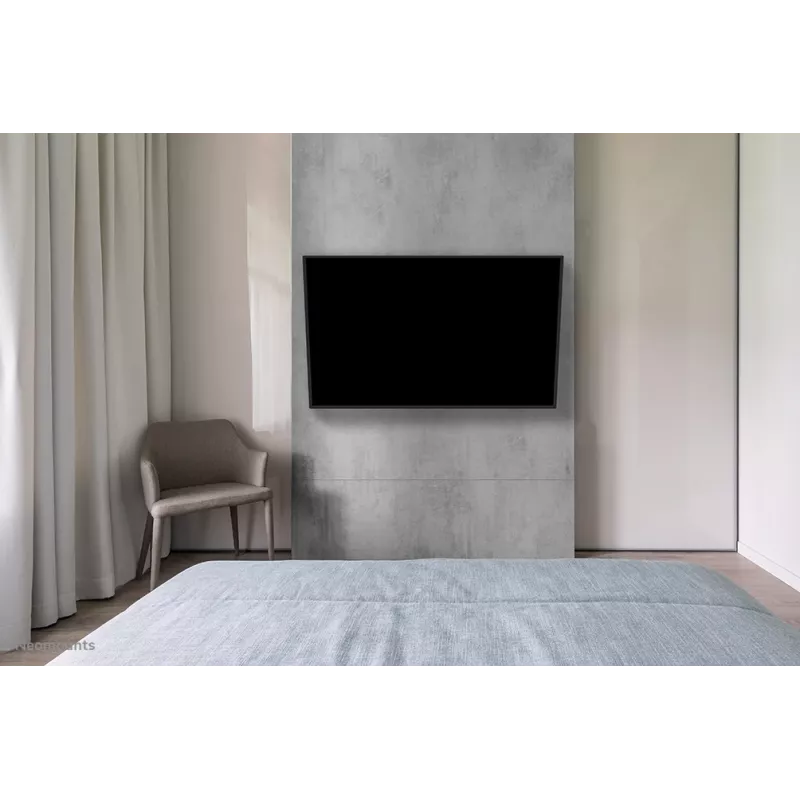 Neomounts WL40-550BL18 TV sienas stiprinājums 43-75 collām - pilna kustība - vienkārša uzstādīšana