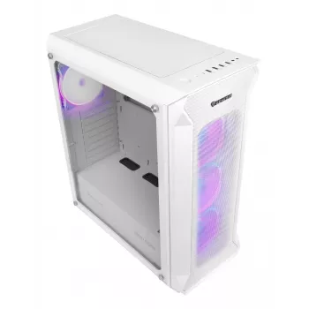 GENESIS Irid 505 ARGB Midi Tower Balts