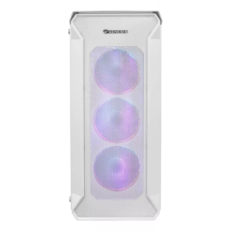 GENESIS Irid 505 ARGB Midi Tower Balts