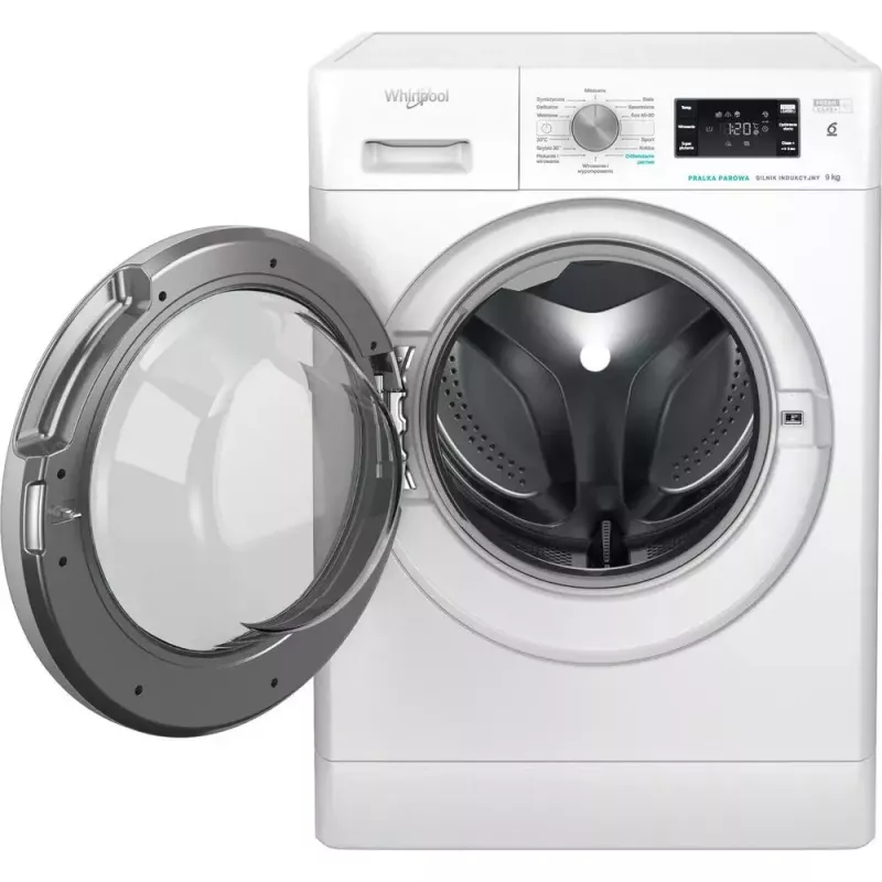 Whirlpool FFB 9258 SV PL veļas mazgājamā mašīna, priekšējā ielāde, 9 kg, 1200 RPM, balta
