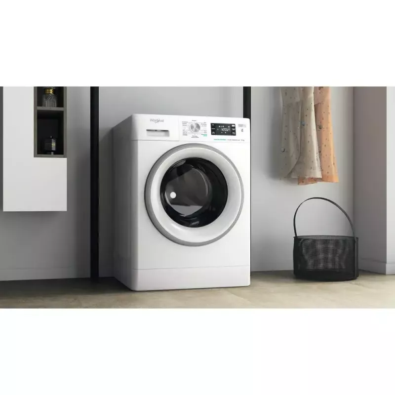 Whirlpool FFB 9258 SV PL veļas mazgājamā mašīna, priekšējā ielāde, 9 kg, 1200 RPM, balta