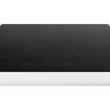 Bosch Serie 6 PKE611FP2E elektriskā keramikas plīts virsma, iebūvējama, 60 cm, 4 zonām, melna