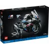 LEGO Technic motocikla modelis BMW M1000RR 42130 ar detalizētu dzinēju un darba balstiekārtu