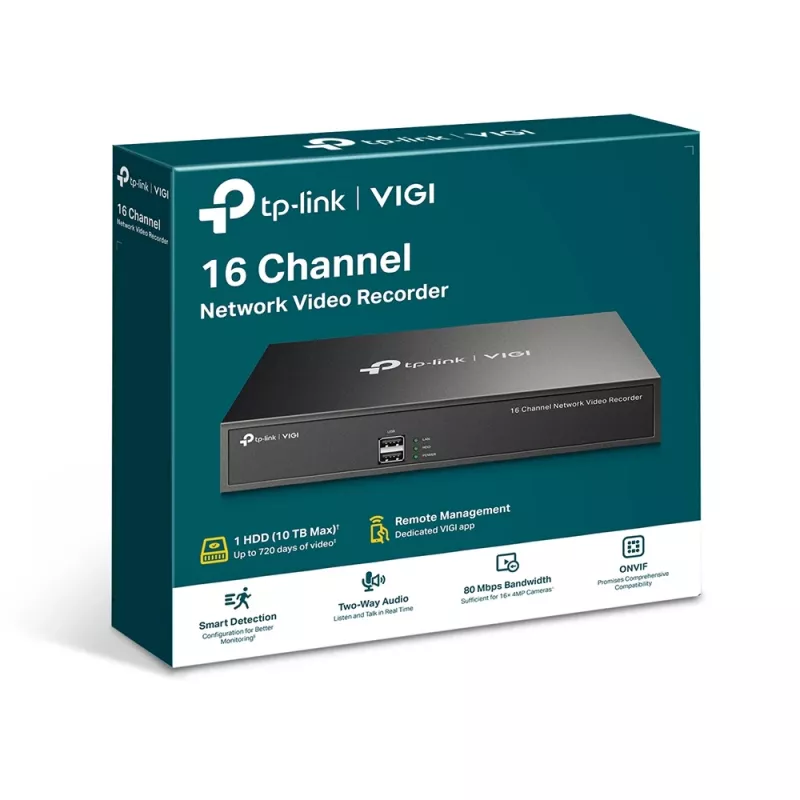 TP-Link VIGI 16 kanālu tīkla video reģistrators