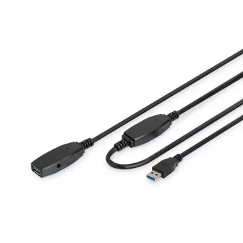 Aktīvs USB 3.0 pagarinājuma kabelis Digitus DA-73105 10 m