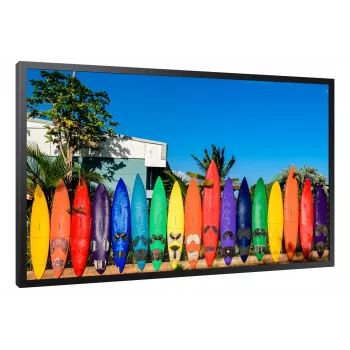 Samsung OM55B digitālais displejs 139,7 cm (55 inch) LCD Wi-Fi 3000 cd/m² 4K Ultra HD Melns ar iebūvētu Tizen 5.0 procesoru 24/7