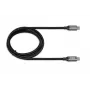 USB-C uz USB-C kabelis IBOX IKUMTC31G2 USB 3.2 Gen 2, 1 m, melns
