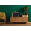 Pārnēsājams radio Adler AD 1184 ar DAB+/FM/AM digitālo uztvērēju, Bluetooth 5.0, 15W, SD/USB, modinātājpulksteni, melns/koks