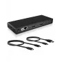 ICY BOX IB-DK2245AC USB 3.2 Gen 1 Type-C dokstacija, melna