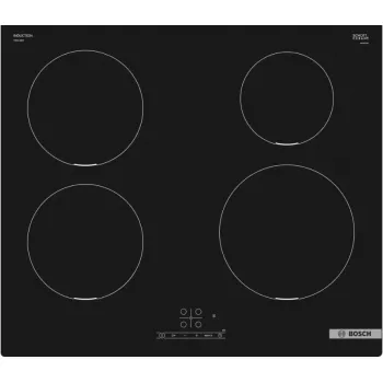 Bosch PIE611BB5E indukcijas plīts virsma, iebūvējama, 60 cm, melna, 4 zonas