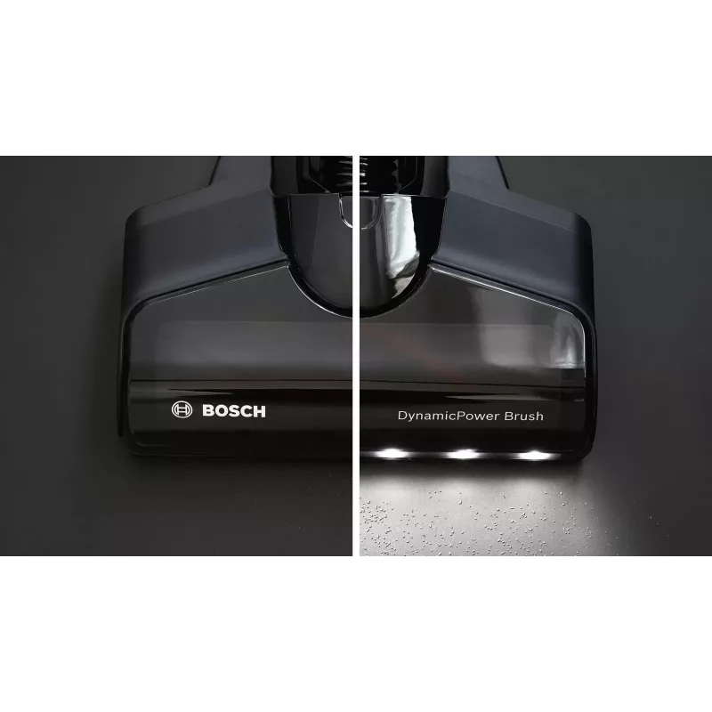 Bosch BBS712A bezvadu putekļsūcējs 2-in-1 stieņveida putekļsūcējs, sauss tīrīšanai, bez maisa, 0.3 L, grafīts