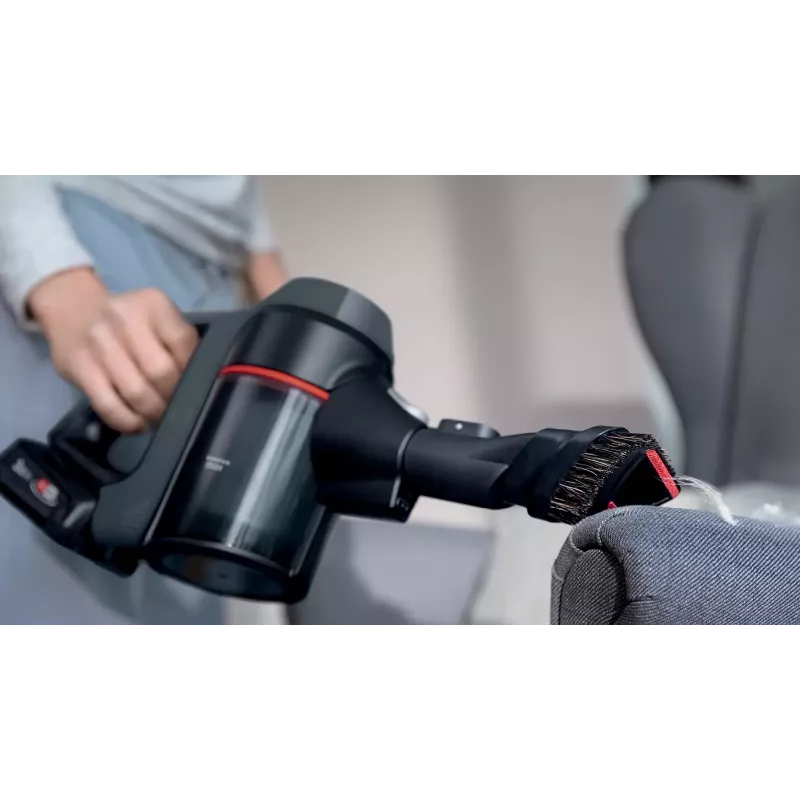 Bosch BBS712A bezvadu putekļsūcējs 2-in-1 stieņveida putekļsūcējs, sauss tīrīšanai, bez maisa, 0.3 L, grafīts