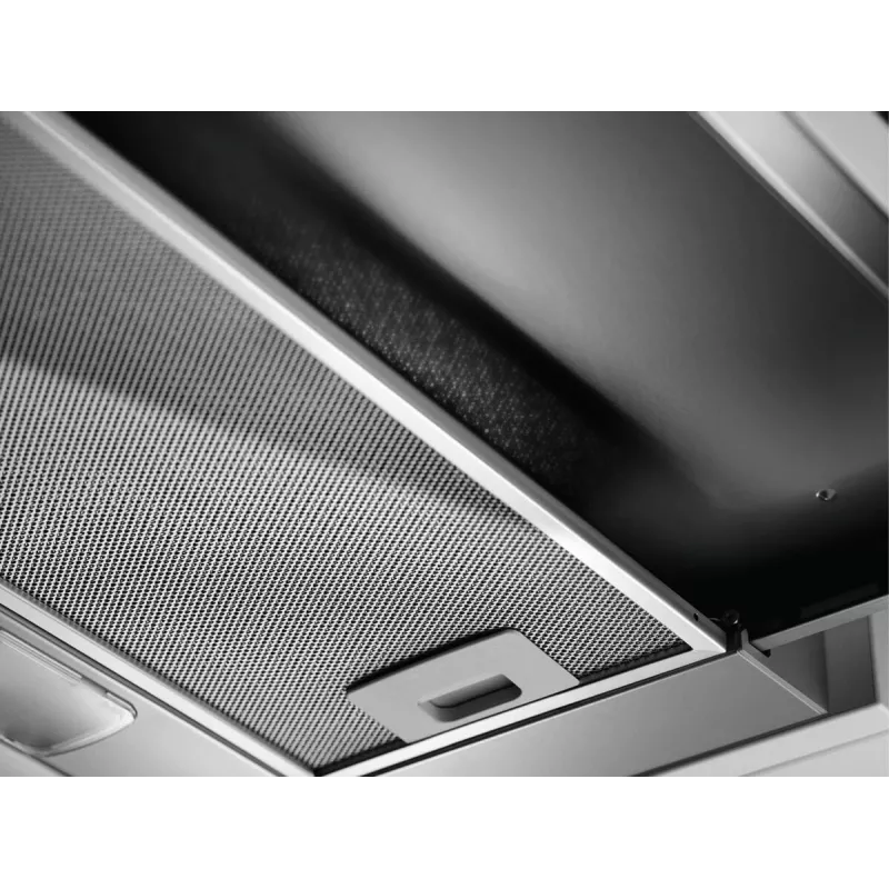 Daļēji iebūvējams tvaika nosūcējs Electrolux LFP226S, 598 mm, 330 m³/h, alumīnija tauku filtrs, 3 ātrumi