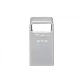Kingston DataTraveler Micro 64GB 200MB/s USB 3.2 Gen 1 metāla zibatmiņa