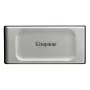 Kingston XS2000 portatīvais SSD, 4 TB, USB-C 3.2 Gen 2x2, 2000 MB/s, melns/sudrabs