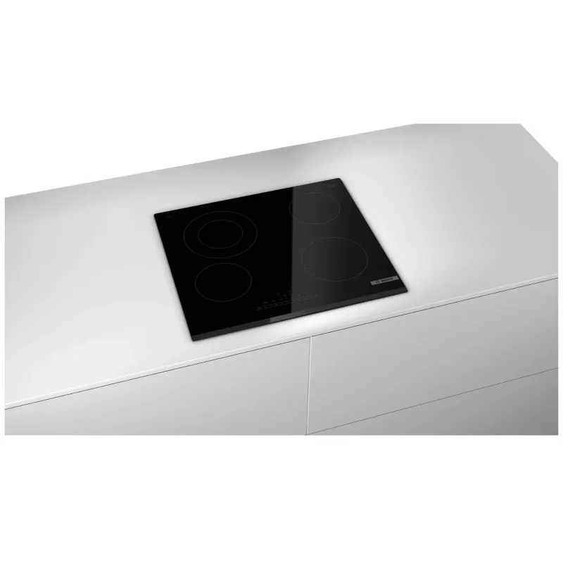 Bosch PKF631FP3E Keramiskā plīts virsma Melna Iebūvējama 60 cm 4 zonas