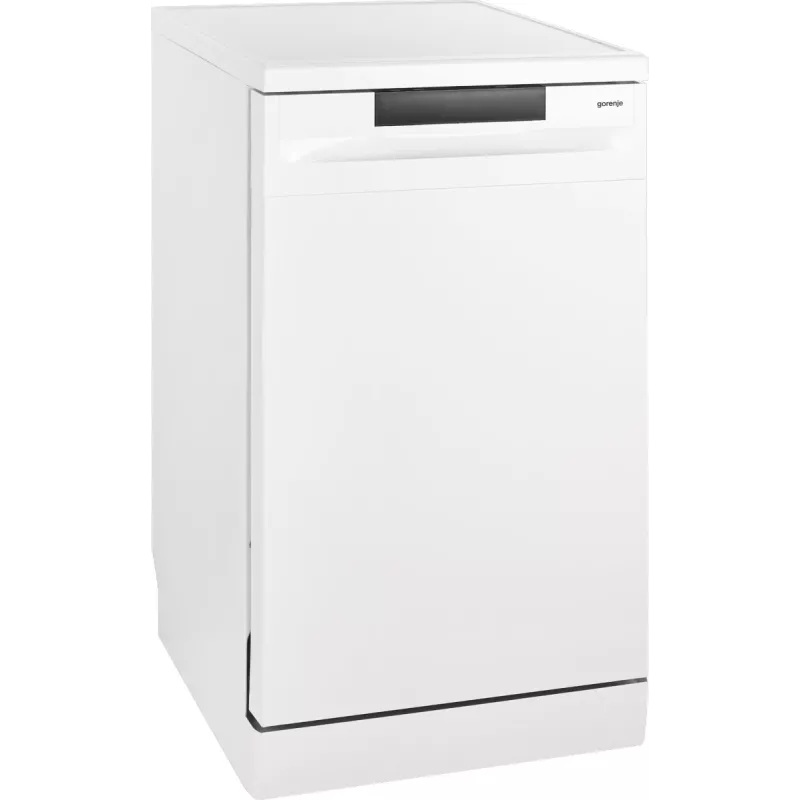 Brīvi stāvoša trauku mazgājamā mašīna Gorenje GS520E15W — 9 komplekti, 47 dB, 448×600×845 mm, 9 L/ciklā