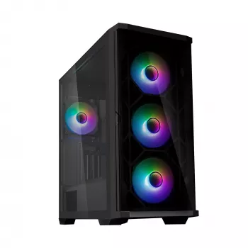 Zalman Z10 DUO korpuss Midi Tower Melns