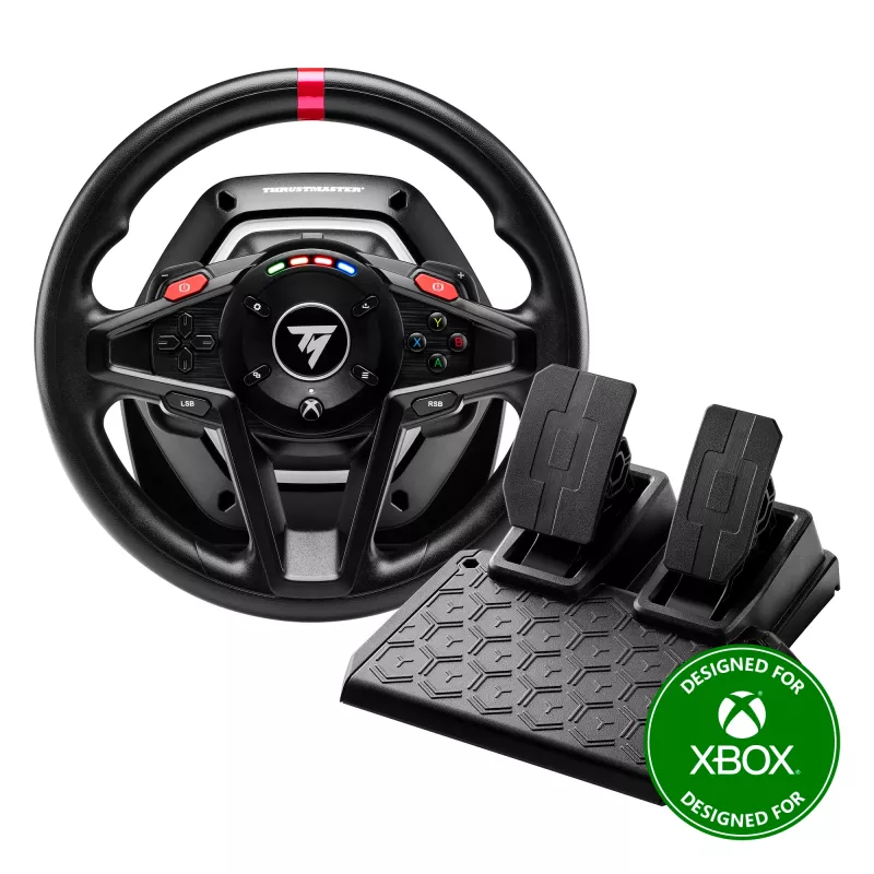 Thrustmaster T128 Black stūre + pedāļu komplekts PC, Xbox, Xbox One