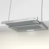 Iebūvējamā tvaika nosūcēja Gorenje TH62E3X, alumīnija filtrs, trokšņa līmenis: mērens