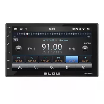 BLOW AVH-9930 Melns 200 W Wi-Fi Bluetooth automašīnas multivides atskaņotājs