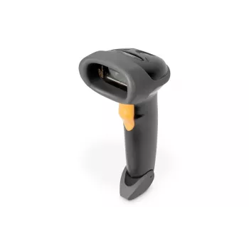 DIGITUS 1D svītrkodu rokas skeneris ar 2m USB-RJ45 kabeli