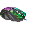 Spēļu pele DEFENDER BULLETSTORM GM-928 — optiskā, 7200 DPI, abpusēja, 6–7 pogas, USB Type-A, melna