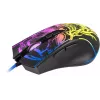 Spēļu pele DEFENDER BULLETSTORM GM-928 — optiskā, 7200 DPI, abpusēja, 6–7 pogas, USB Type-A, melna