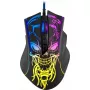 Spēļu pele DEFENDER BULLETSTORM GM-928 — optiskā, 7200 DPI, abpusēja, 6–7 pogas, USB Type-A, melna