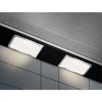 Electrolux LFP326FB Pusiebūvējamā (izvelkamā) tvaika nosūcējs Melns 410 m³/h