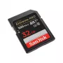 SanDisk Extreme PRO SDHC 32GB atmiņas karte, 100 MB/s lasīšana, 90 MB/s rakstīšana, UHS-I, 10. klase, U3, V30