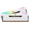 CORSAIR Vengeance RGB Pro SL 32GB (2x16GB) DDR4 3200MHz C16 balta