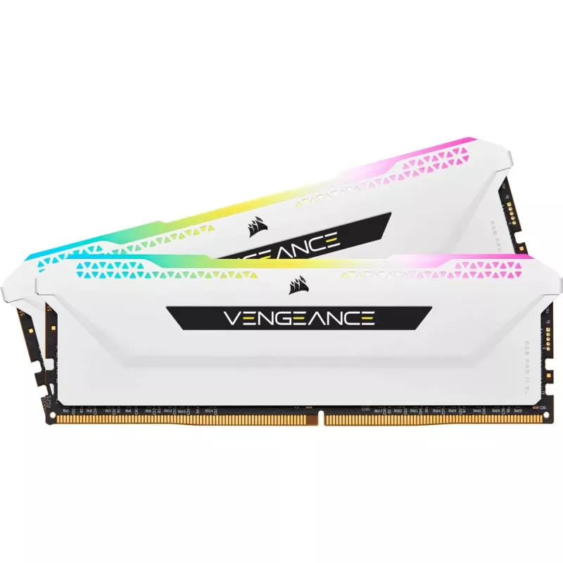 CORSAIR Vengeance RGB Pro SL 32GB (2x16GB) DDR4 3200MHz C16 balta
