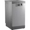Šaurā trauku mazgājamā mašīna Beko BDFS15020X, 10 komplekti, 45 cm, 47 dB, 5 programmas, invertora motors