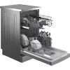 Šaurā trauku mazgājamā mašīna Beko BDFS15020X, 10 komplekti, 45 cm, 47 dB, 5 programmas, invertora motors