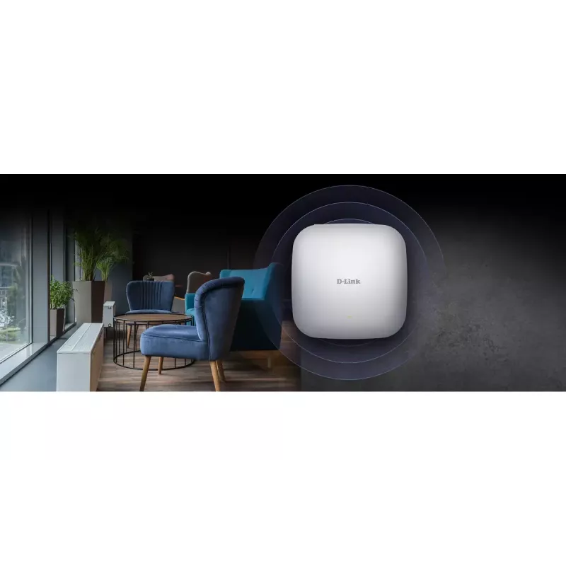D-Link AX1800 Wi-Fi 6 Divu Joslu PoE Piekļuves Punkts