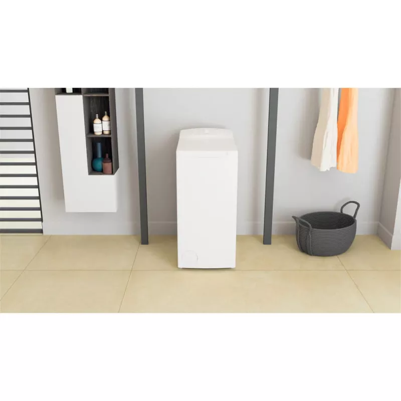 Whirlpool TDLR 6040L PL/N brīvi stāvoša augšējās ielādes veļas mazgājamā mašīna, 6 kg, 1000 apgr./min, balta