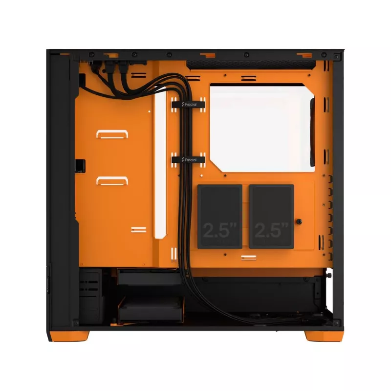 Fractal Design Pop Air RGB Orange Core Tg Clear Tint korpuss