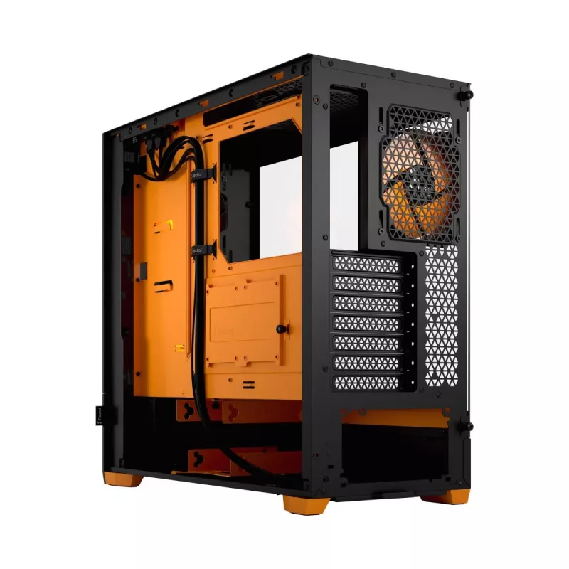 Fractal Design Pop Air RGB Orange Core Tg Clear Tint korpuss