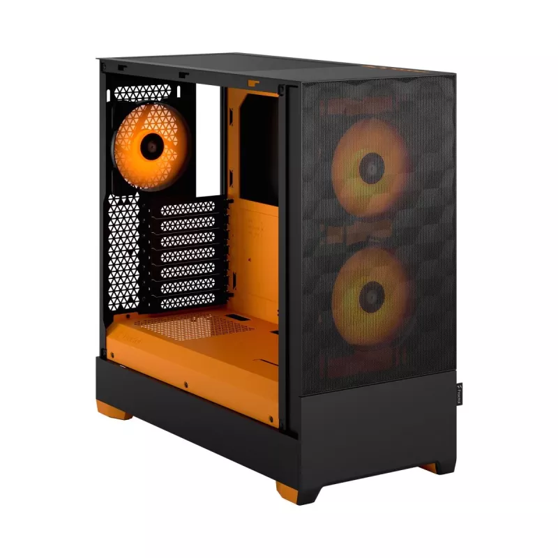 Fractal Design Pop Air RGB Orange Core Tg Clear Tint korpuss